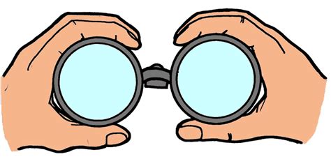 Looking Through Binoculars | Clipart Panda - Free Clipart Images