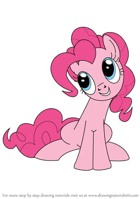 How to Draw Pinkie Pie from My Little Pony: Friendship Is Magic (My ...