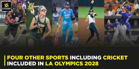 Cricket among 5 sports included in LA Olympics 2028