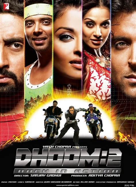 Dhoom:2 Movie Poster (#2 of 4) - IMP Awards