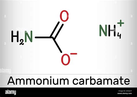 Ammonium carbamate molecule hi-res stock photography and images - Alamy