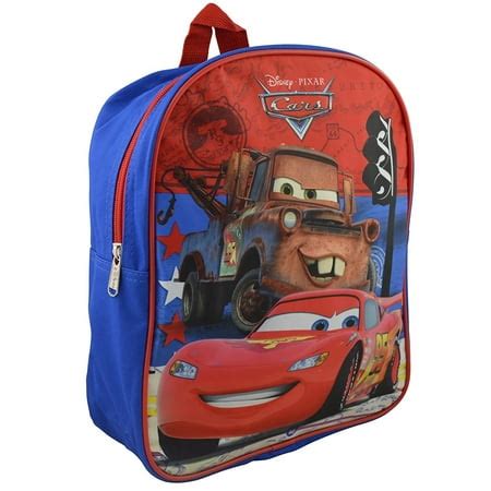 Disney Pixar- Cars 12" Toddler Backpack - School Bag - Walmart.com