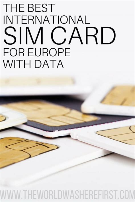 The Best SIM Card For Europe with Data in 2024 - The World Was Here First