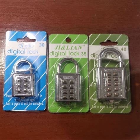 Heavy-duty Digital Padlock/ combination padlock/number lock. | Lazada PH