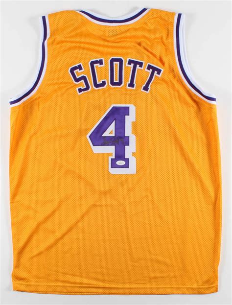 Byron Scott Signed Jersey (JSA COA) | Pristine Auction