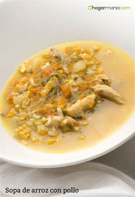 Receta de Sopa de arroz con pollo - Karlos Arguiñano