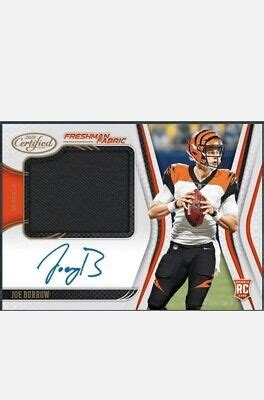 2020 Panini Certified Rookie Patch Autograph Joe Burrow RC RPA Digital Card | eBay