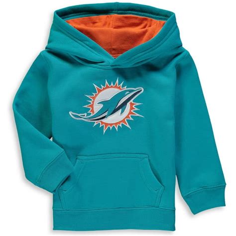 Miami Dolphins Preschool Fan Gear Prime Pullover Hoodie - Aqua ...