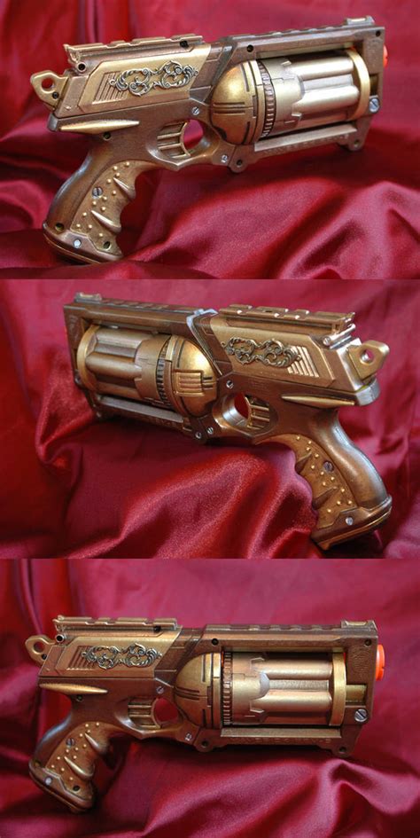 Steampunk Nerf Gun 2 by NoFlutter on DeviantArt