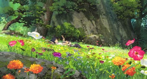 Studio Ghibli, Studio Ghibli Garden Scenery HD wallpaper | Pxfuel