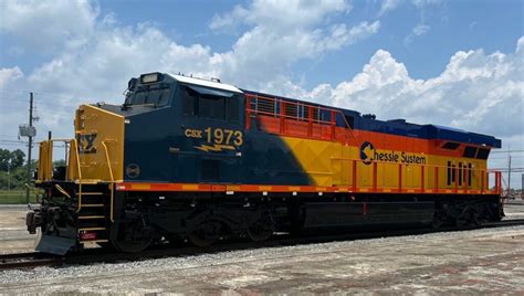 CSX debuts Chessie System heritage locomotive - Trains