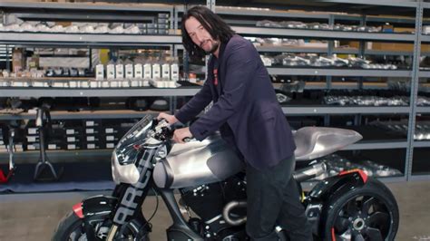 Keanu Reeves Shows His Badass Motorcycle Collection (VIDEO) - Biker Digital