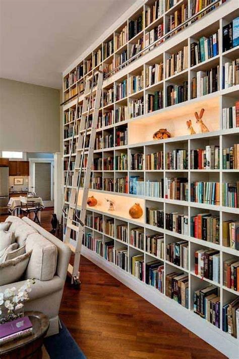 15 Best Ideas Full Wall Bookshelves