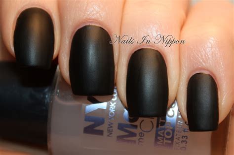 Nails In Nippon: NYC Matte Me Crazy Top Coat