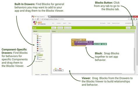 Designer and Blocks Editor