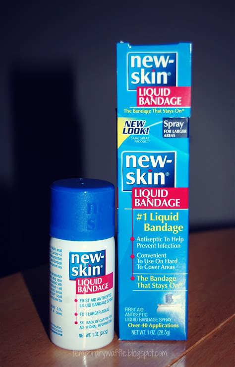 Temporary Waffle: New-Skin Liquid Bandage Review