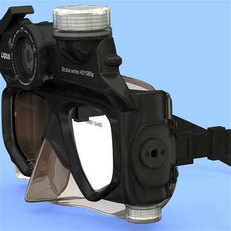 Camera Mask Scuba Series 3d Model