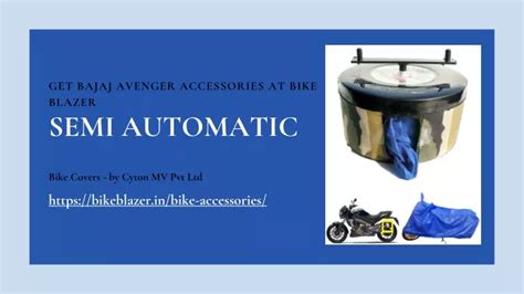 PPT - Bajaj Avenger 220 Cruise Accessories - Bike Blazer PowerPoint ...