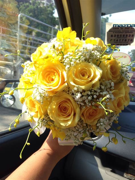 70 Best White And Yellow Bouquet For Our Beautiful Bride - Beauty of Wedding | Yellow wedding ...