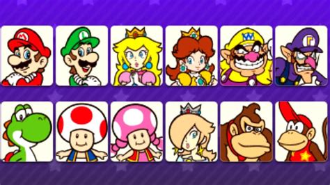 Mario party star rush all characters - nelodenver