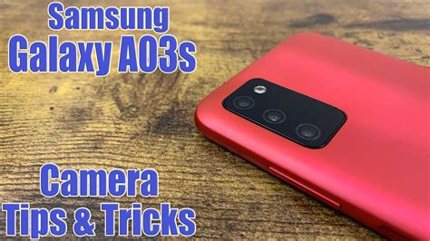 Samsung Galaxy A03s - Camera Tips and Tricks - YouTube