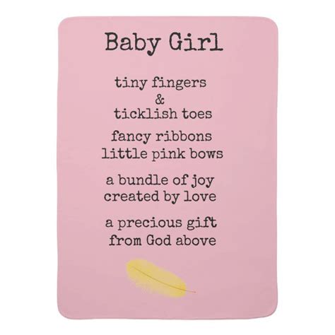 baby girl stroller blanket | Zazzle | Baby girl quotes, Welcome baby ...