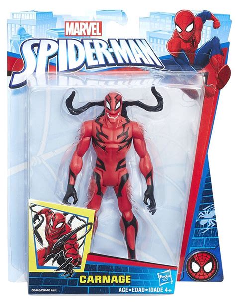 Marvel Spider-Man Carnage 6 Action Figure Hasbro Toys - ToyWiz