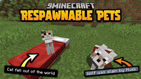 Respawnable Pets Data Pack (1.19.3, 1.19.2) - Respawn Mechanic for Pets - 9Minecraft.Net