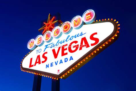 Las Vegas Sign Wallpaper Mural | Wallsauce UK