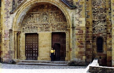 Portal, Abbey Church of Saint Foy, Conques, France, c.1100 - Romanesque Architecture - WikiArt.org