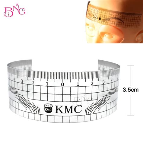 2Pcs Plastic Stencils11cm Eyebrow Ruler Tattoo Radian ruler Shaping Tool For The Beginner Tattoo ...