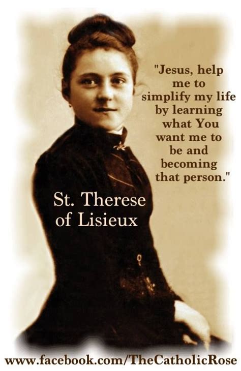 St Therese Of Lisieux Quotes. QuotesGram