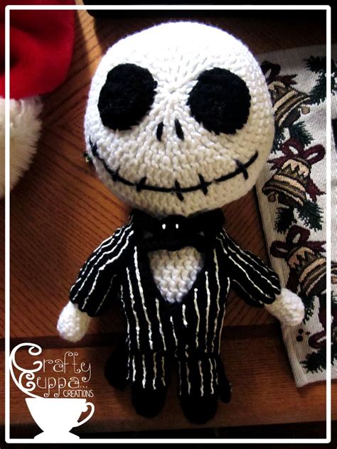 Amigurumi Jack Skellington - Sandra's Hakeln