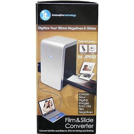 Amazon.com: Innovative Technology Modern Design Negative Film & Slide Converter Scanner : Office ...