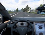 Tesla Model X для Euro Truck Simulator 2 1.47