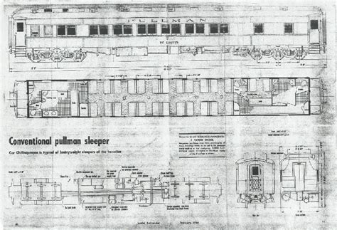 Pullman Sleeper Layout | Pullman, Sleeper, Layout