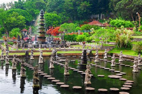 Water palace Tirta Gangga in Bali | High-Quality Architecture Stock Photos ~ Creative Market