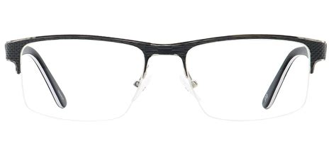 Executive Square Lined Bifocal Glasses - Black | Men's Eyeglasses ...