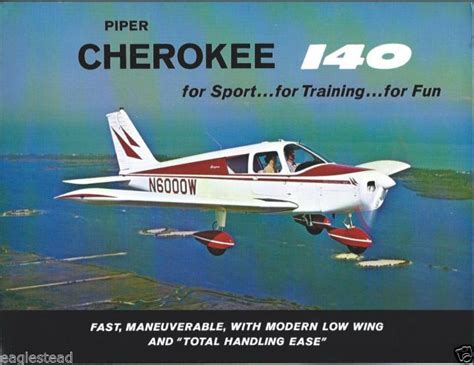 Exo Cruiser: Piper Cherokee 140 Checklists and Speeds