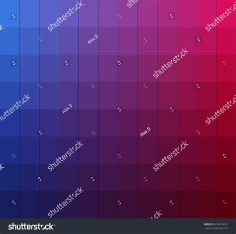Shades Colors Chart Box Vector Pantone Stock Vector (Royalty Free) 434310610 | Shutterstock