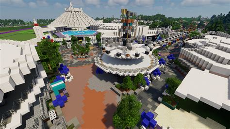 Disneyland 1:1 Recreation (WIP) Minecraft Map