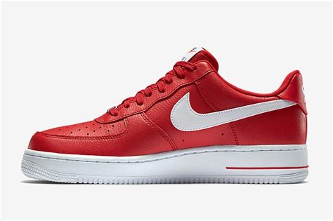 Nike Air Force 1 Low University Red White - Sneaker Bar Detroit