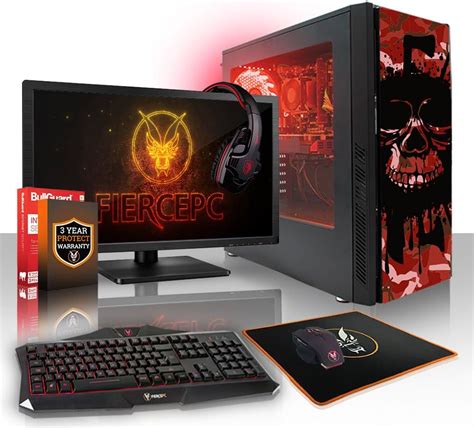 Fierce RGB Gaming PC Bundle - AMD Ryzen 3 3200G 4GHz, AMD Vega 8 ...