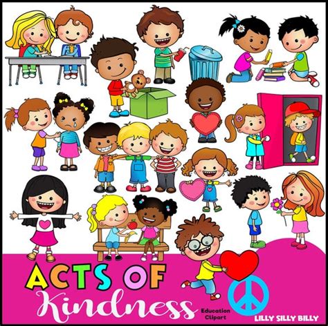 Kindness Children Clipart