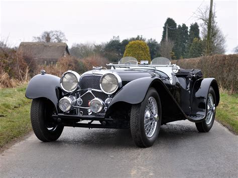 Jaguar SS100 Roadster 1936-40 #Jaguarclassiccars | Roadsters, Classic cars, Jaguar car