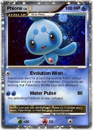 Pokémon Phione 81 81 - Evolution Wish - My Pokemon Card