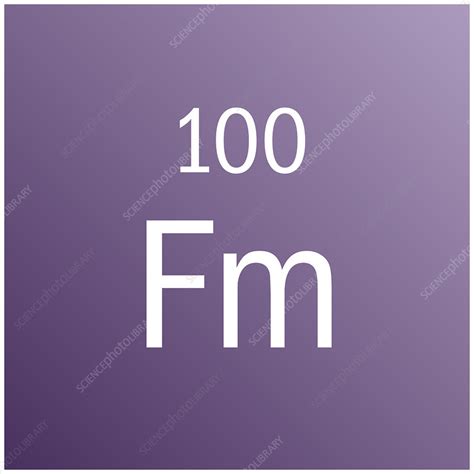 Fermium - Stock Image - C043/1569 - Science Photo Library