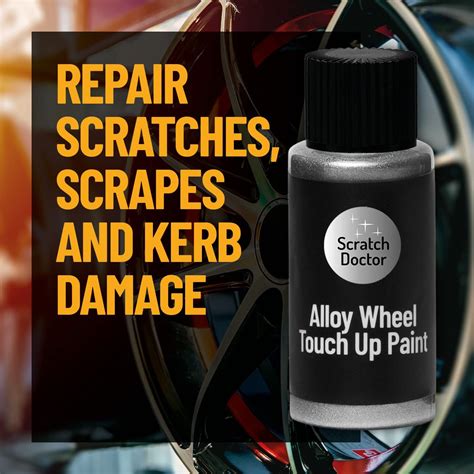 Buy Scratch Doctor Alloy Wheel Touch up Paint Repair Car Rim Scratches ...