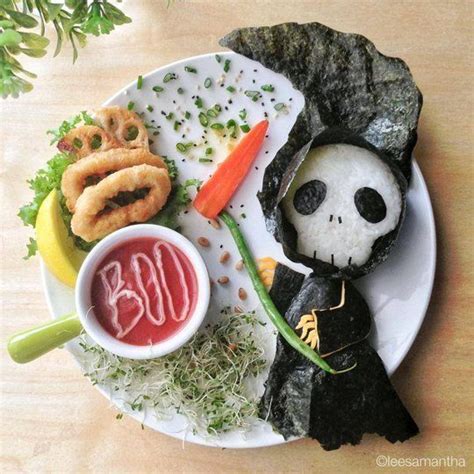 The Amazing Halloween Food Art of Lee Samantha in 2020 | Creative food, Amazing food art, Food humor