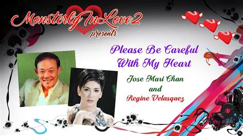 Jose Mari Chan w/ Regine Velasquez - Please Be Careful With My Heart (1989) - YouTube